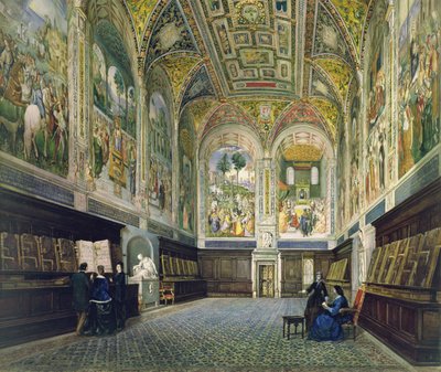 Piccolomini-biblioteket, Siena av Vincenzo Marchi