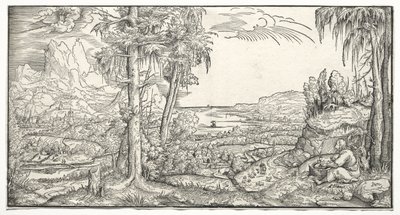 St. John på øya Patmos av Virgil Solis
