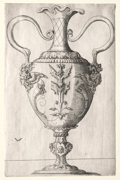 Design for en vase av Virgilius Solis