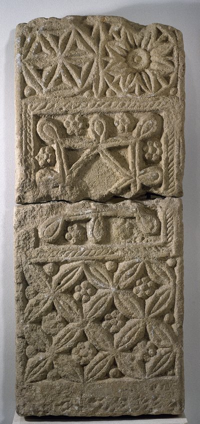 Visigotisk gravstein, 500-600-tallet av Visigothic