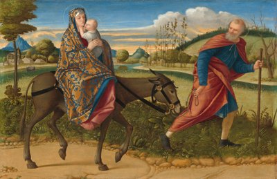 Flukten til Egypt, ca. 1515. av Vittore Carpaccio