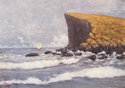 Malta: Comino Island (farge litho) av Vittorio Boron