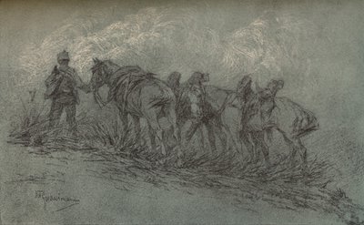 Kritstudie av Vittorio Guaccimanni, c1900 av Vittorio Guaccimanni