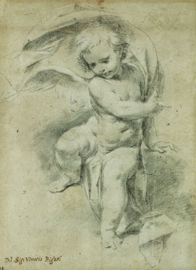 En engel, av Vittorio Maria Bigari