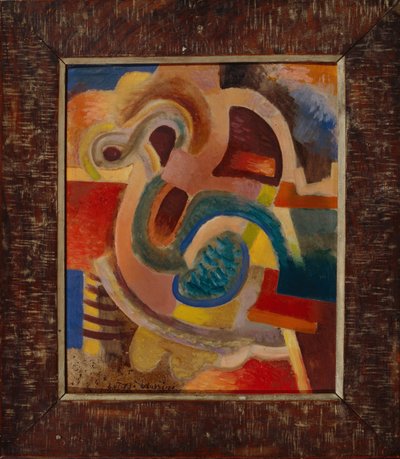 Abstrakt komposisjon nr. 8, 1913 av Daniel Vladimir Baranoff Rossine