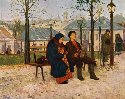 På Boulevarden, 1886-1887, 1965. av Vladimir Egorovic Makovsky