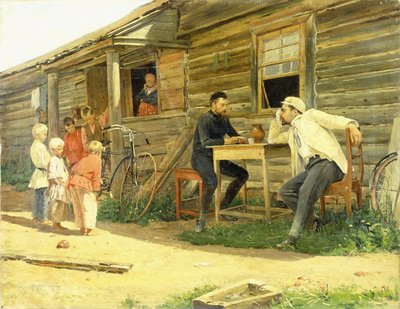 Sykkelen av Vladimir Egorovic Makovsky