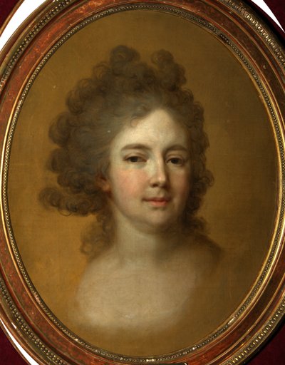 Portrett av keiserinne Maria Feodorovna Sophie Dorothea av Württemberg 1759-1828, 1796 av Vladimir Lukich Borovikovsky