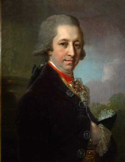 Portrett av Ivan Mikhailovich Yakovlev, 1800 av Vladimir Lukich Borovikovsky