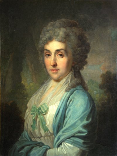 Portrett av Ekaterina Alexandrovna Novoseltseva, 1794 av Vladimir Lukich Borovikovsky