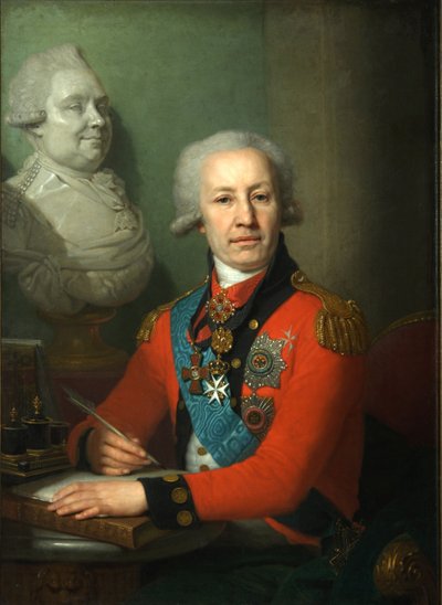 Portrett av baron Alexei Vasilyev, 1800 av Vladimir Lukich Borovikovsky