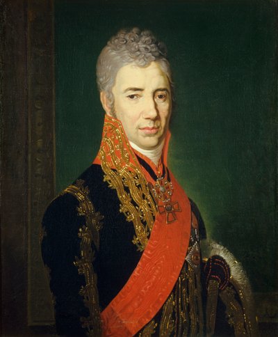 Portrett av kronen Equerry Sergey Ilyich Mukhanov 1762-1842 av Vladimir Lukich Borovikovsky
