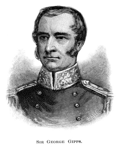 Sir George Gipps, guvernør i New South Wales, 1886. av WA Hirschmann