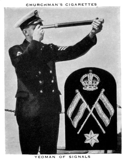 Yeoman of Signals, 1937. av WA and AC Churchman