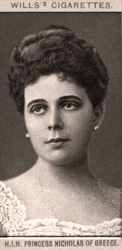H.I.H. Prinsesse Nicholas av Hellas, 1908. av WD and HO Wills