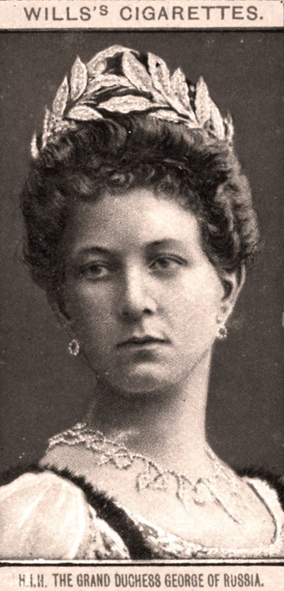 H.I.H Storhertuginne George av Russland, 1908. av WD and HO Wills