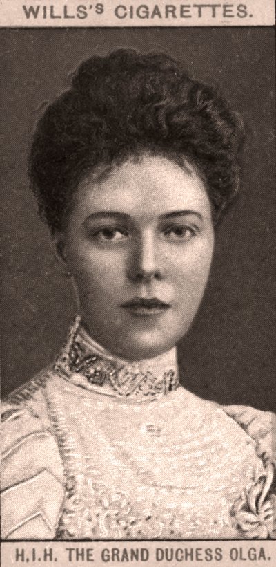 H.I.H. Storhertuginnen Olga, 1908. av WD and HO Wills