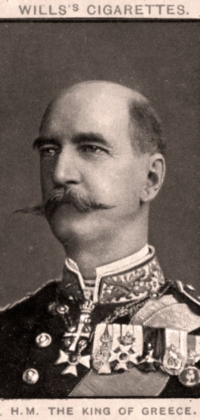 H.M. Kongen av Hellas, 1908. av WD and HO Wills