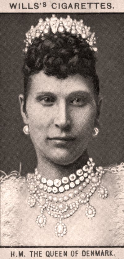 H.M. Dronningen av Danmark, 1908. av WD and HO Wills