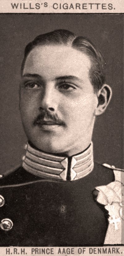 H.R.H Prins Aage av Danmark, 1908. av WD and HO Wills