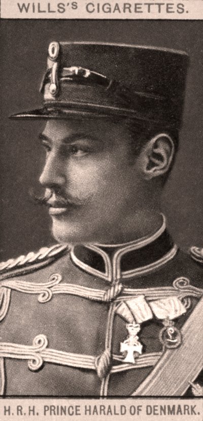 H.R.H Prins Harold av Danmark, 1908. av WD and HO Wills