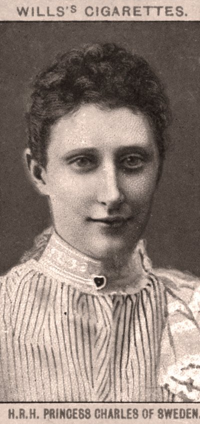 H.R.H. Prinsesse Charles av Sverige, 1908. av WD and HO Wills