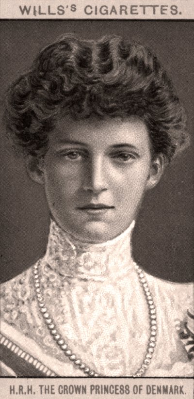 H.R.H Kronprinsessen av Danmark, 1908. av WD and HO Wills