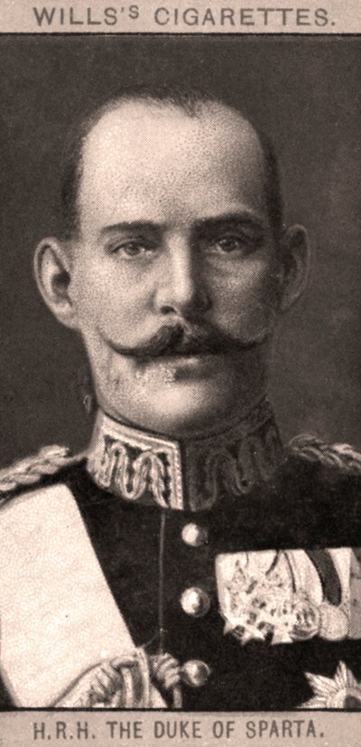 H.R.H hertugen av Sparta, 1908. av WD and HO Wills