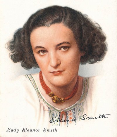Lady Eleanor Smith, 1937. Artister: Ukjent, WD & HO Wills. av WD and HO Wills