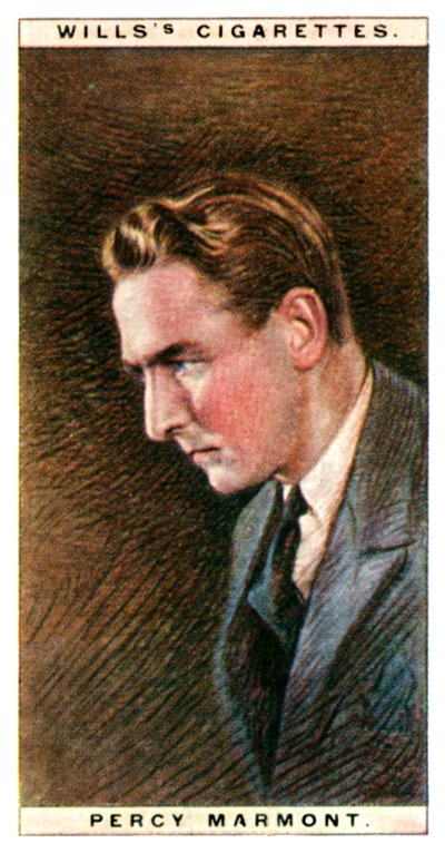 Percy Marmont 1883-1977, engelsk skuespiller, 1928. av WD and HO Wills