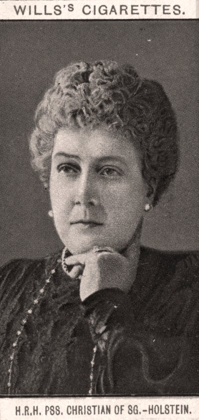 Prinsesse Christian av Schleswig-Holstein, 1908 av WD and HO Wills
