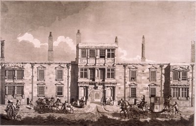 Somerset House, London, 1777 av WG Moss