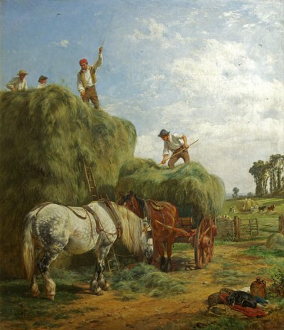 Høsting på Kingweston av W.H. Hopkins