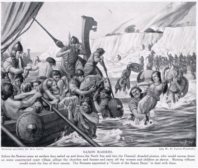 Saxon Raiders, illustrasjon fra 