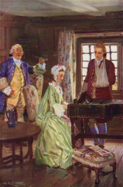 "Nor was it, indeed, long before Jones was able to attend her to the harpsichord" (colour litho)   1412796   no       norwegian Successfully Translated  Original: Akasaka, from the series "Fifty-three Stations of the Tokaido (Tokaido gojusan tsugi no uchi) av W.R.S. (after) Stott