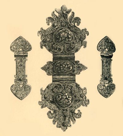 Bokspenner i sølv, 1881. av W. E. Mackaness
