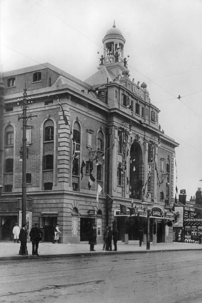 Chiswick Empire, Chiswick, London, tidlig på 1900-tallet. av W. F. Seymour