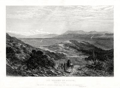 Meroms vann, Palestina, 1887 av W. Forrest