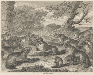 The Fox at the Point of Death av W. Grainger