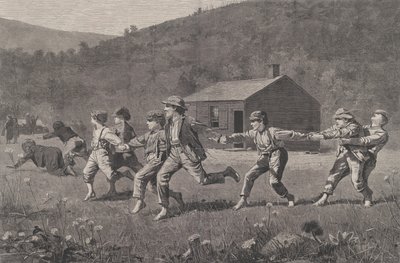 Snap-the-Whip Harper's Weekly, Vol. XVII, 20. september 1873. av W. H. Lagarde