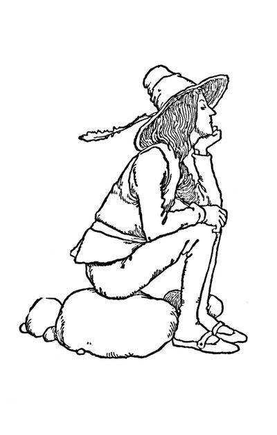 Åh! Kjære Augustin, c1930 av William Heath Robinson