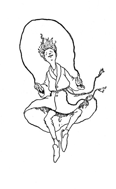 Sønnen levde lystig, c1930 av William Heath Robinson