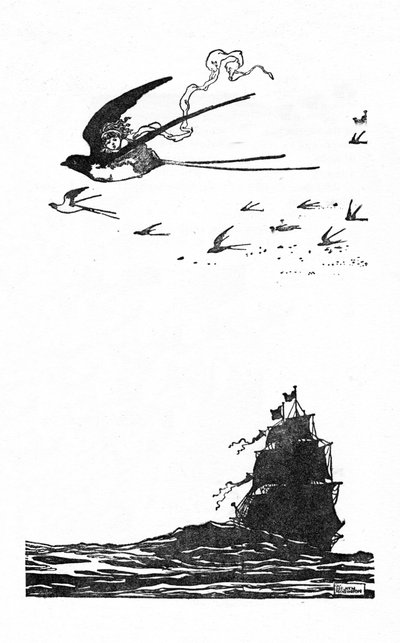 The Swallow Soared High Into The Air, c1930 av William Heath Robinson