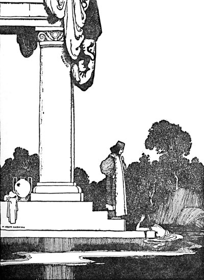 Da solen sto opp, våknet hun, c1930 av William Heath Robinson