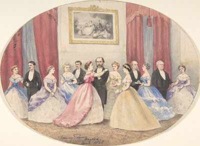 Britisk mottakelse i Bagdad, 1865. av W Henry Pierson