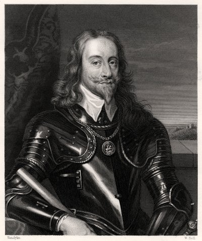 Charles I, konge av Storbritannia og Irland, 1800-tallet. av W. Holl