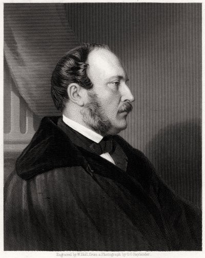HKH Prins Albert, 1800-tallet av W. Holl