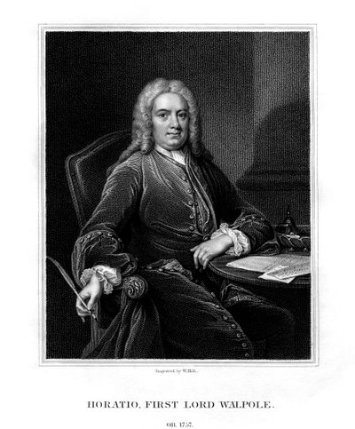 Horatio Walpole, 1. baron Walpole av Wolterton, engelsk diplomat og politiker, 1831. av W. Holl