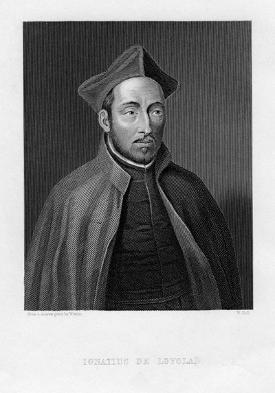 Ignatius av Loyola, generaloverordnet i Society of Jesus av W. Holl
