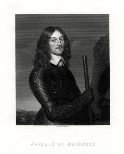 James Graham, 1. markis av Montrose, skotsk adelsmann og soldat, 1800-tallet av W. Holl